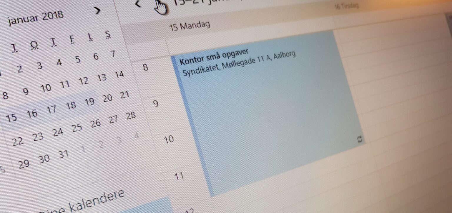 Sådan deler du din kalender i Outlook  ellegaard ID